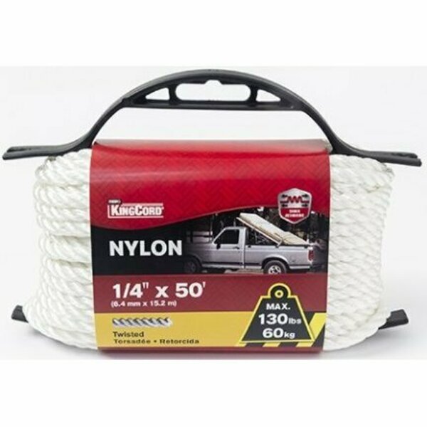 Mibro Group ROPE NYLON TWISTED WT 1/4 X 50 FT 342241